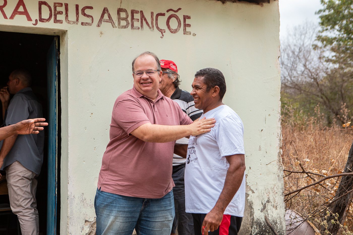 Danilo Simões durante encontro público