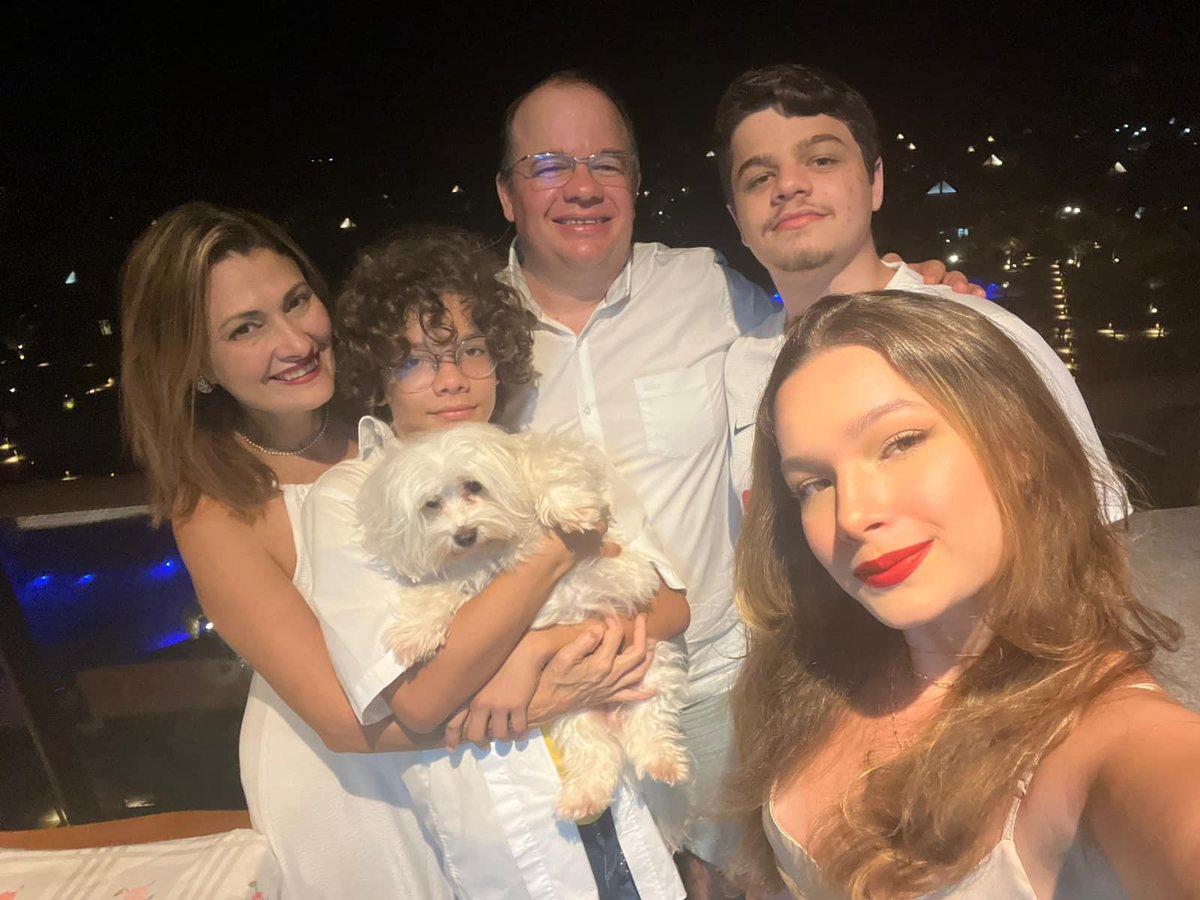 Danilo Simões em evento comunitário